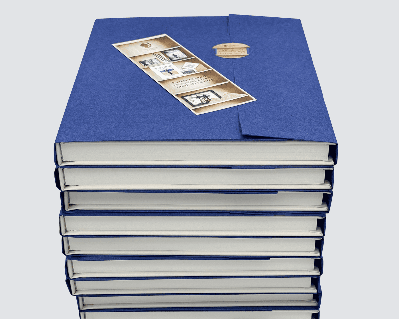 Carol's memoirs in gift packaging