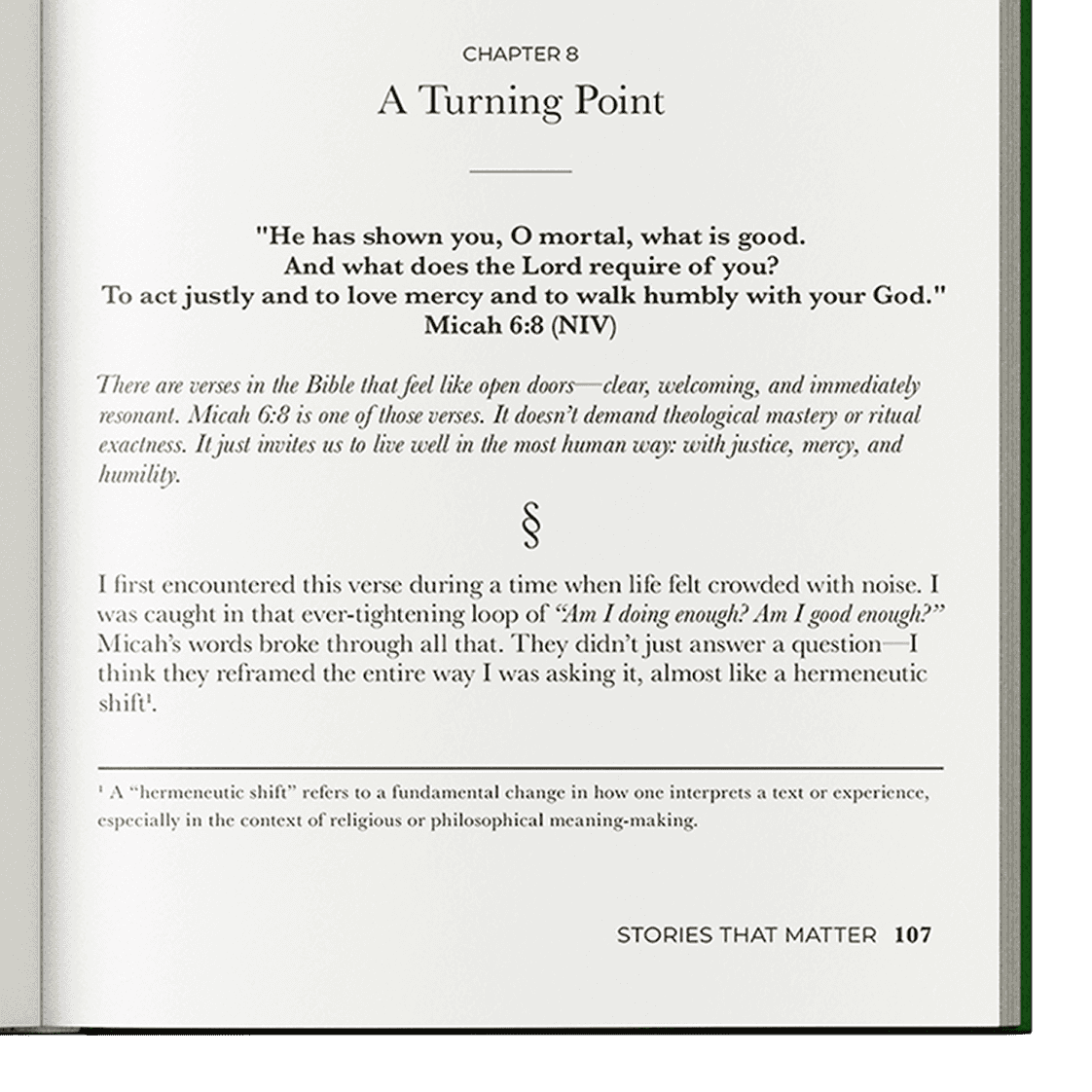 Footnotes with polished, professional formatting