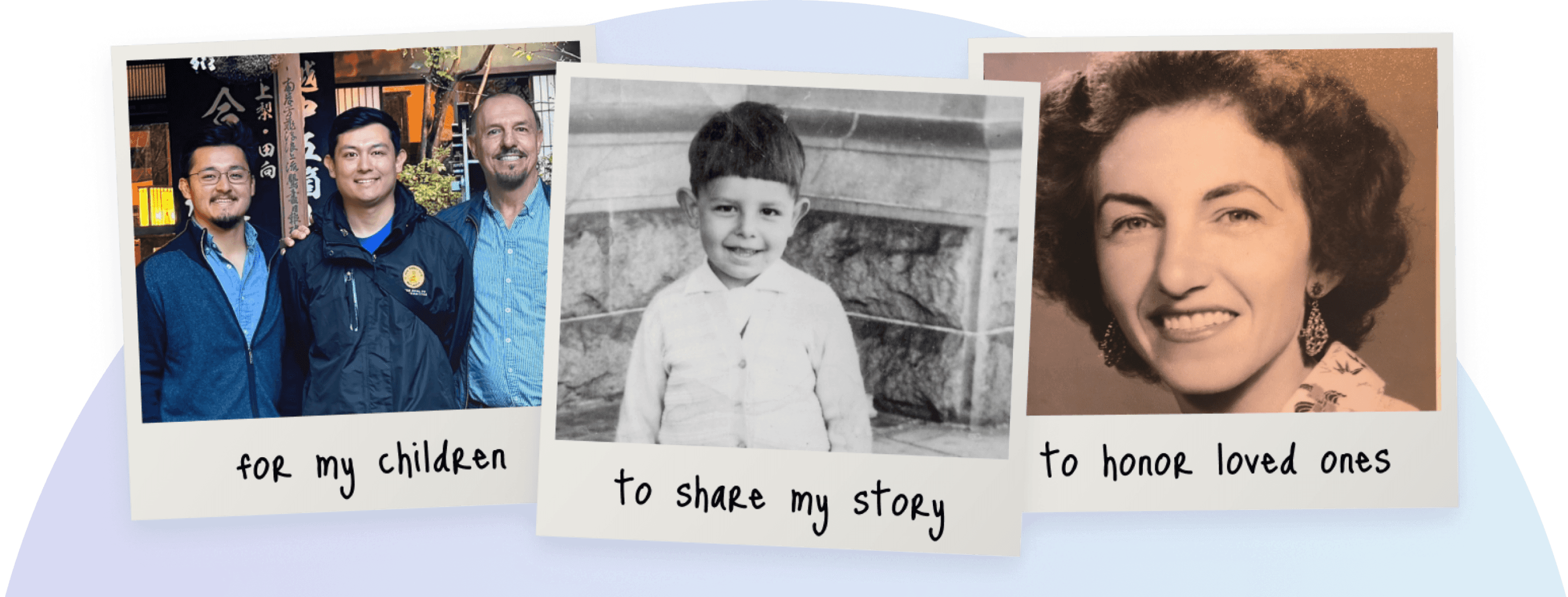 Photos preserved as part of a My Stories Matter memoir: for my children, to share my story, to honor loved ones